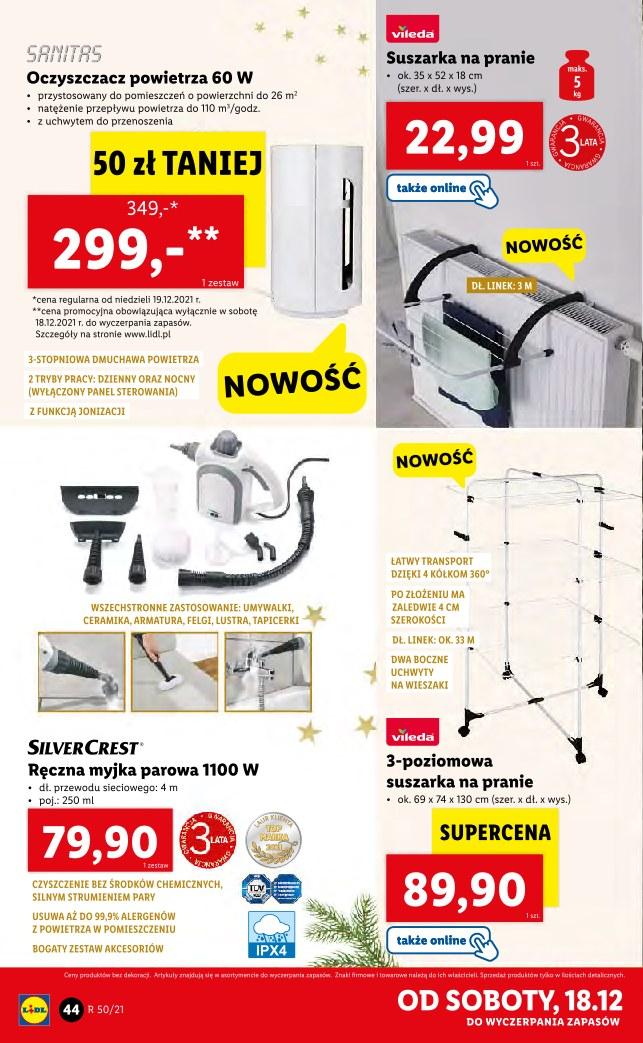 Gazetka promocyjna Lidl do 19/12/2021 str.44