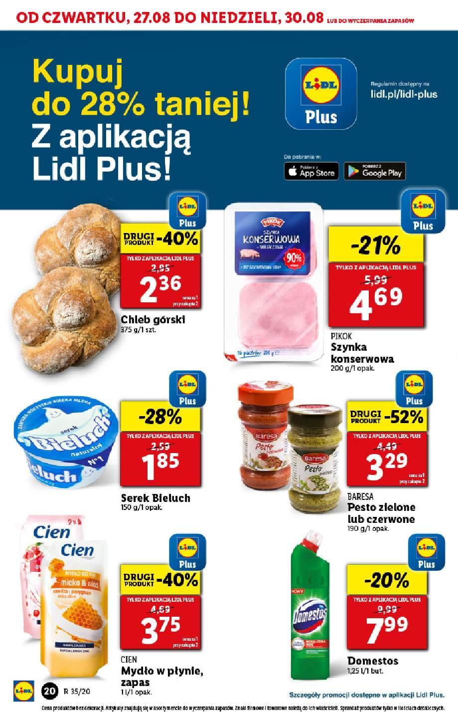 Gazetka promocyjna Lidl do 30/08/2020 str.20