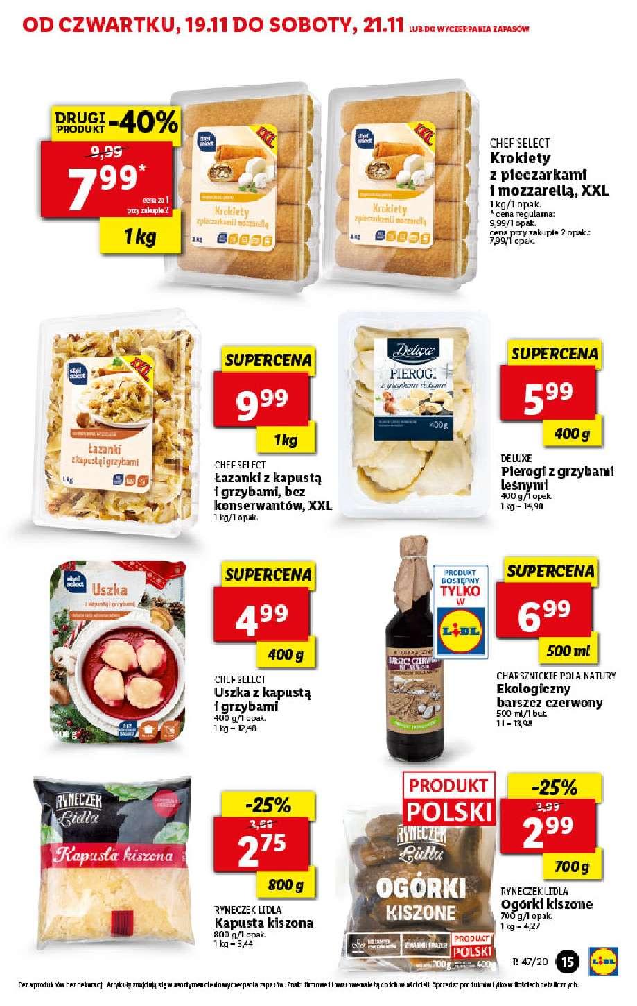 Gazetka promocyjna Lidl do 21/11/2020 str.15