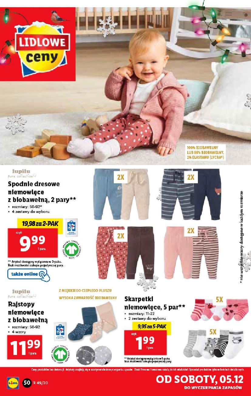 Gazetka promocyjna Lidl do 06/12/2020 str.50