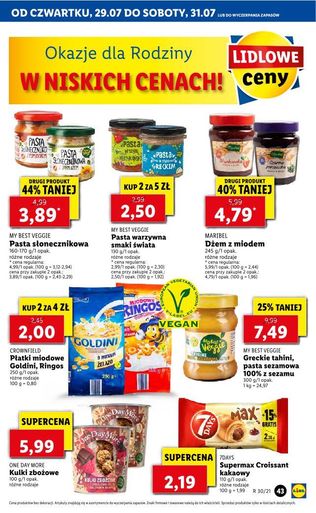 Gazetka promocyjna Lidl do 31/07/2021 str.43