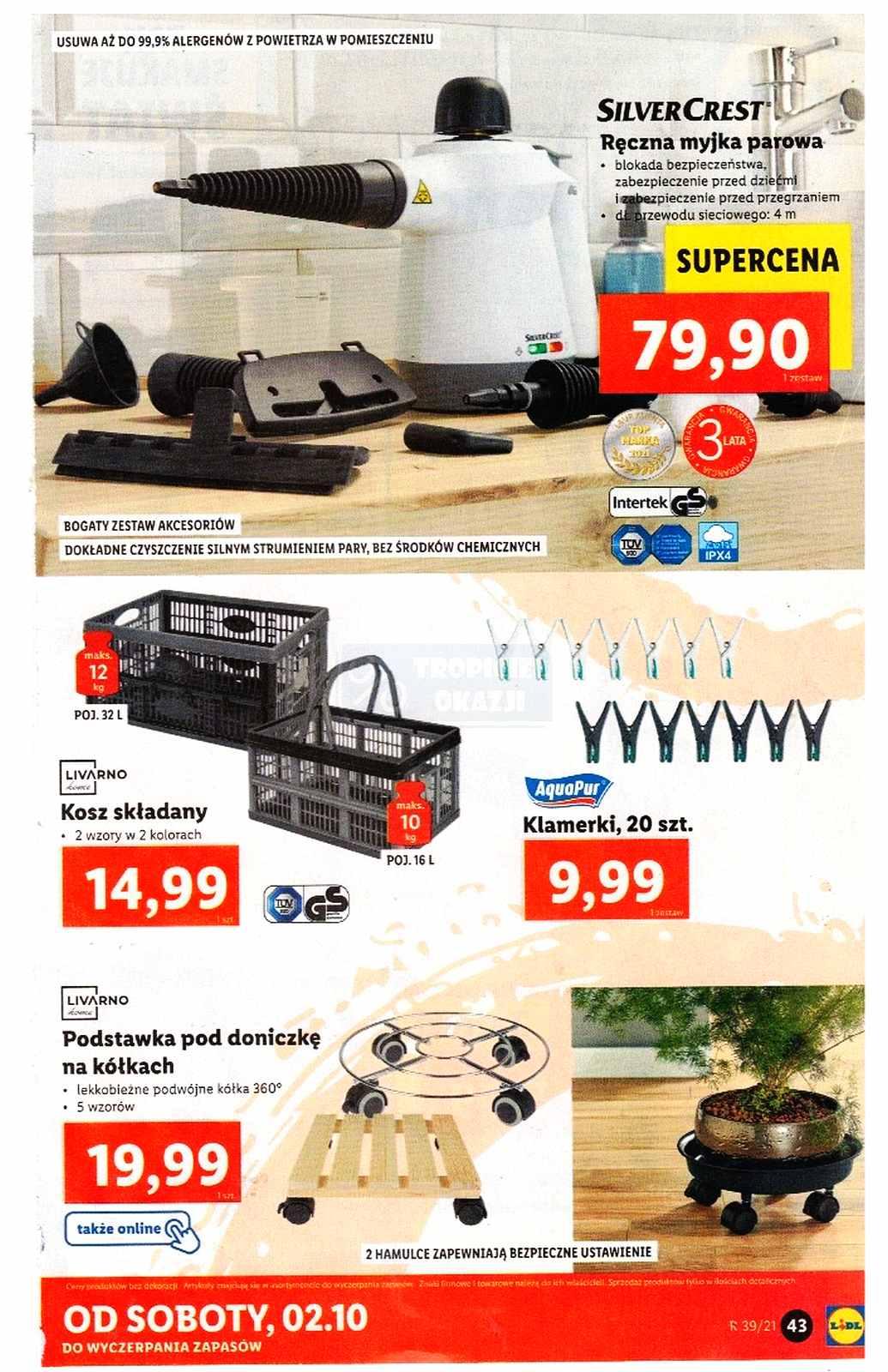 Gazetka promocyjna Lidl do 02/10/2021 str.43