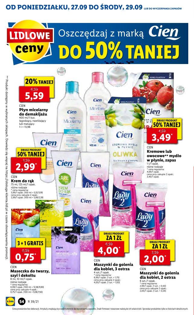 Gazetka promocyjna Lidl do 29/09/2021 str.50