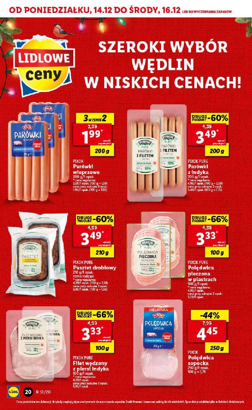 Gazetka promocyjna Lidl do 16/12/2020 str.20