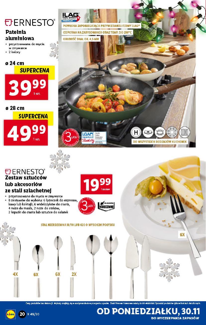 Gazetka promocyjna Lidl do 06/12/2020 str.20