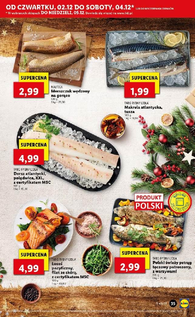 Gazetka promocyjna Lidl do 04/12/2021 str.35