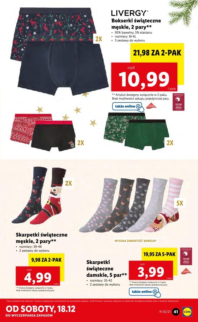 Gazetka promocyjna Lidl do 19/12/2021 str.41