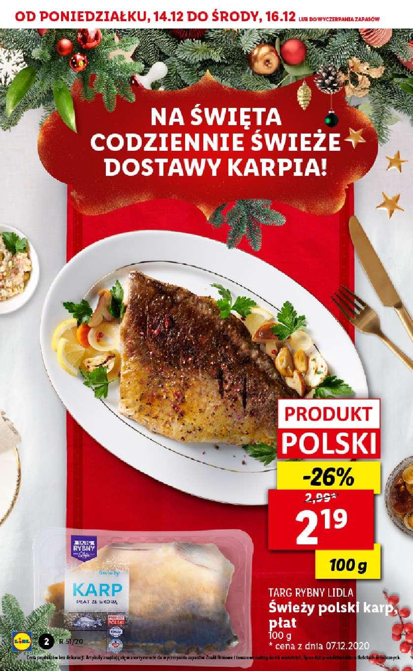 Gazetka promocyjna Lidl do 16/12/2020 str.1