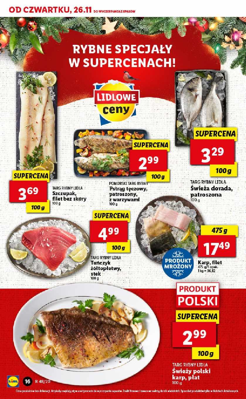 Gazetka promocyjna Lidl do 28/11/2020 str.16