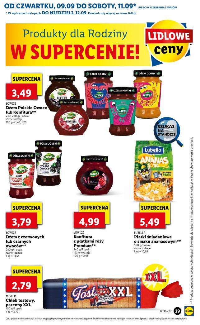 Gazetka promocyjna Lidl do 11/09/2021 str.39