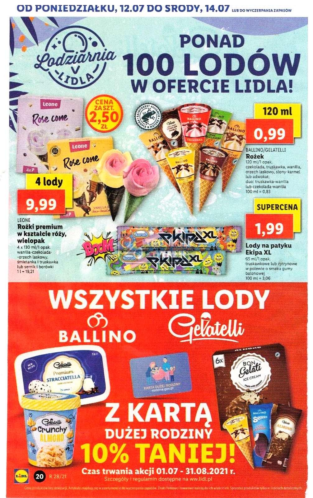 Gazetka promocyjna Lidl do 14/07/2021 str.20