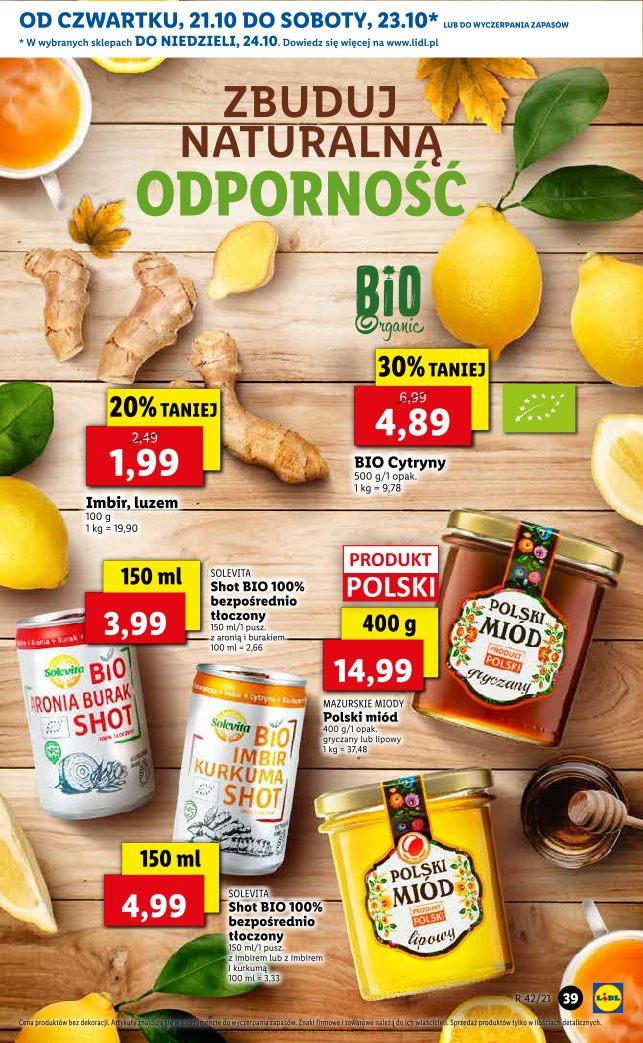 Gazetka promocyjna Lidl do 23/10/2021 str.39