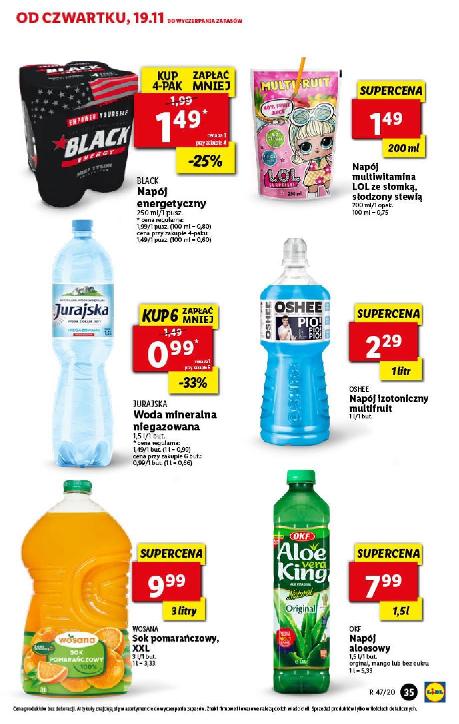 Gazetka promocyjna Lidl do 21/11/2020 str.35