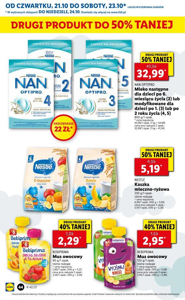 Gazetka promocyjna Lidl do 23/10/2021 str.44