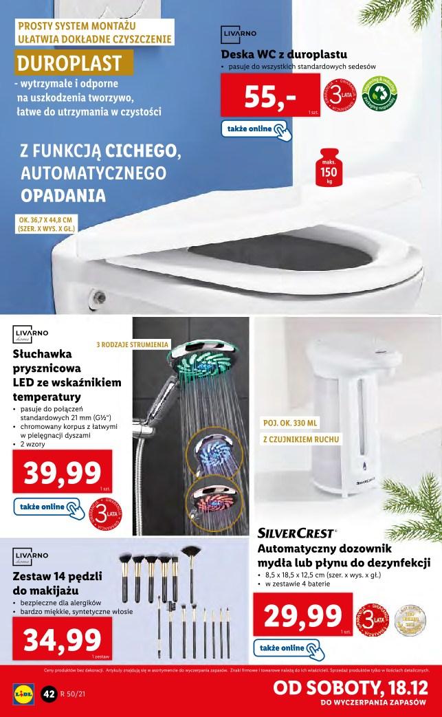 Gazetka promocyjna Lidl do 19/12/2021 str.42