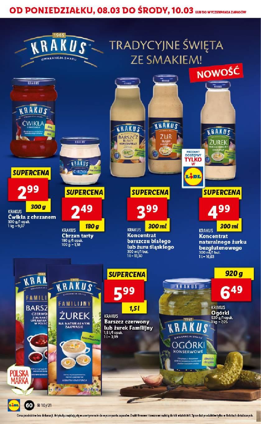 Gazetka promocyjna Lidl do 10/03/2021 str.60