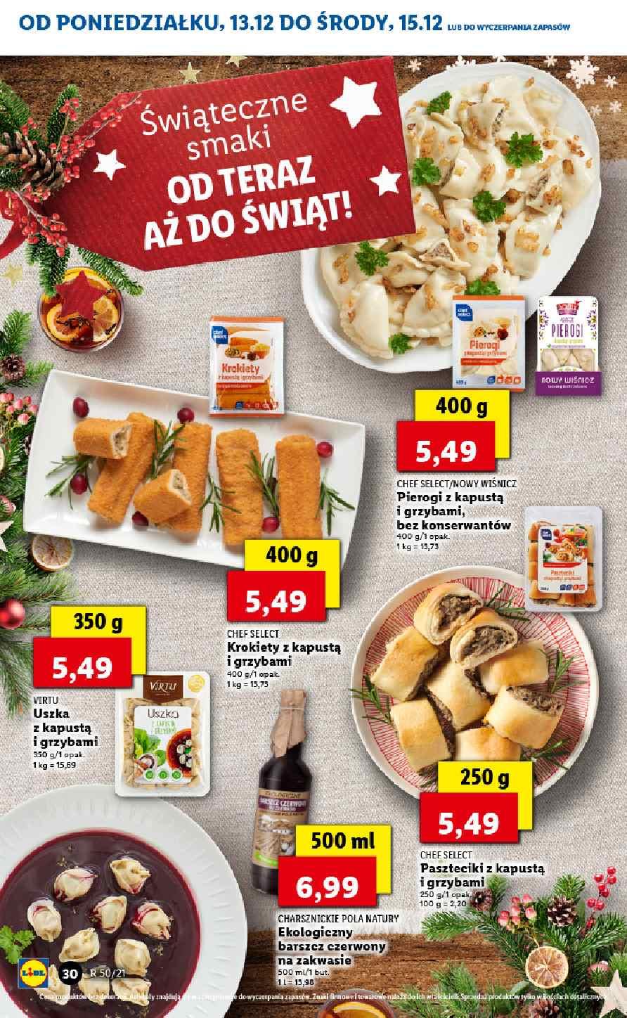 Gazetka promocyjna Lidl do 15/12/2021 str.30