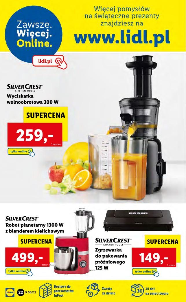 Gazetka promocyjna Lidl do 19/12/2021 str.22