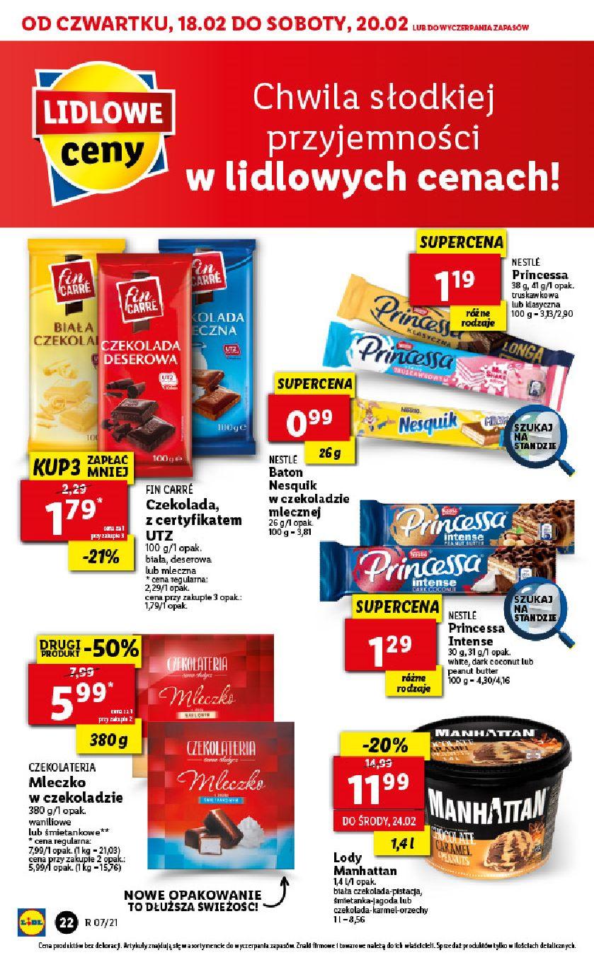 Gazetka promocyjna Lidl do 20/02/2021 str.22