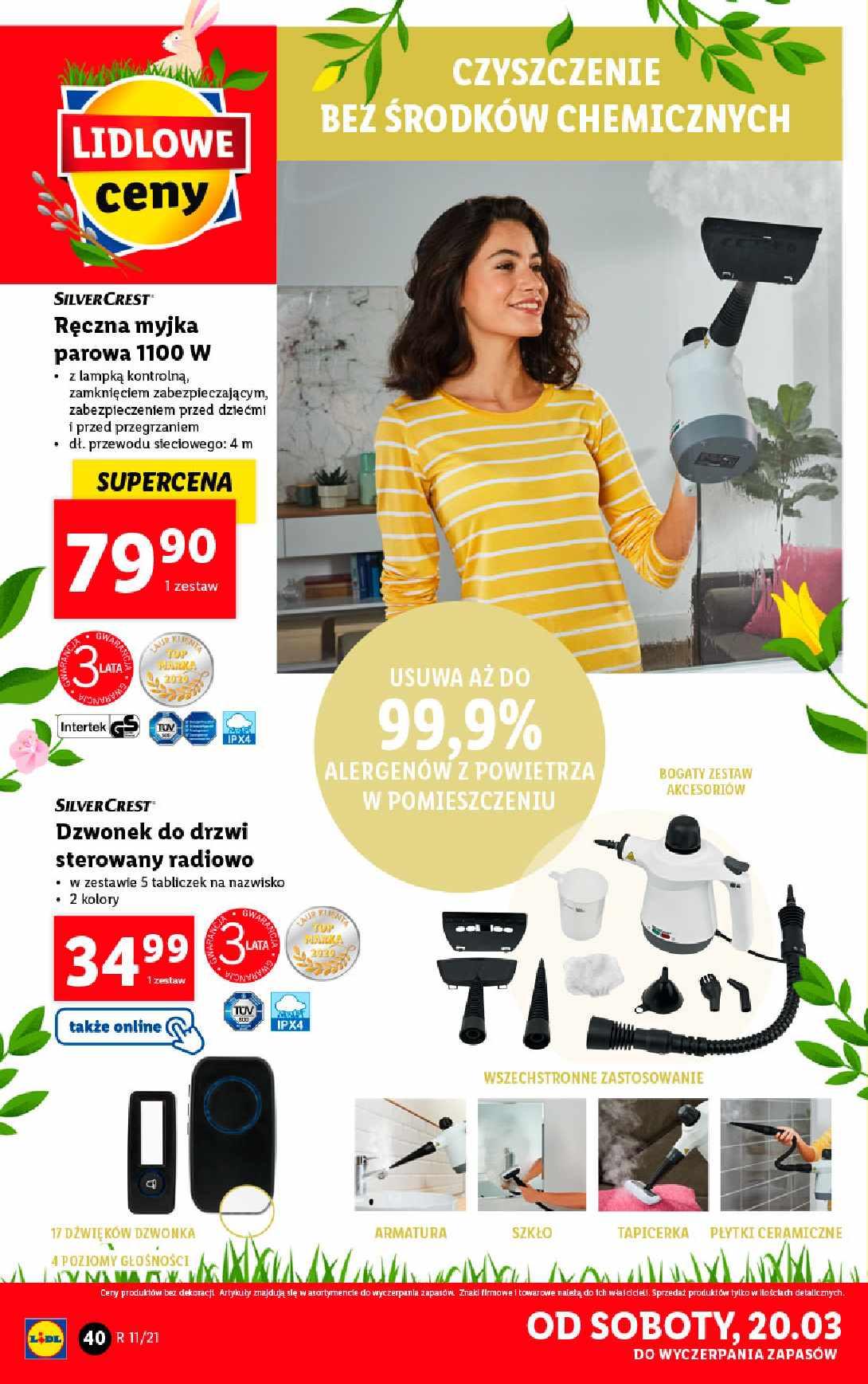 Gazetka promocyjna Lidl do 20/03/2021 str.40