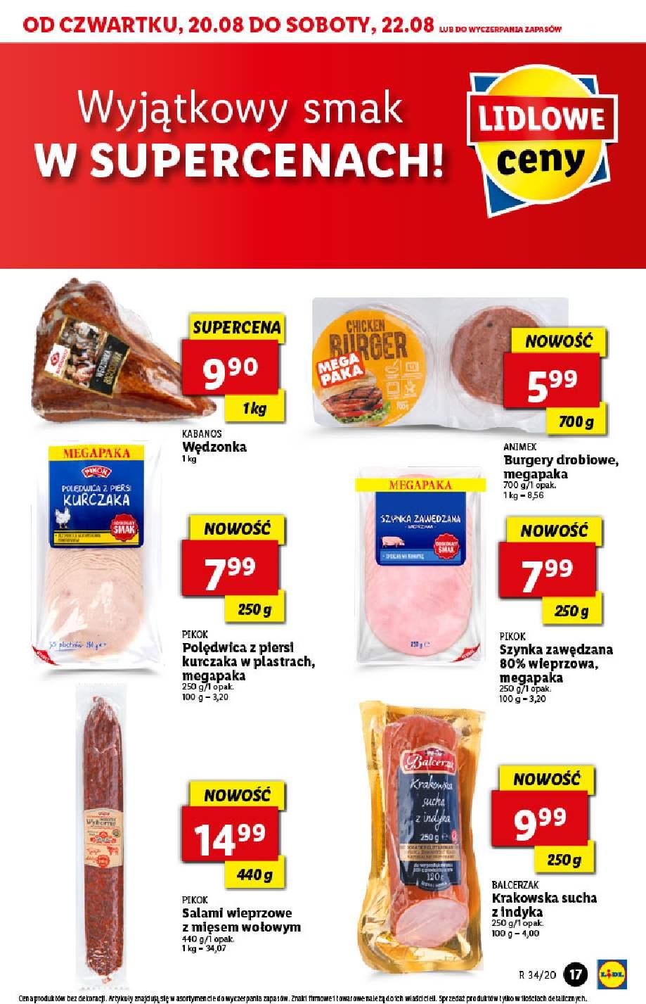 Gazetka promocyjna Lidl do 22/08/2020 str.17