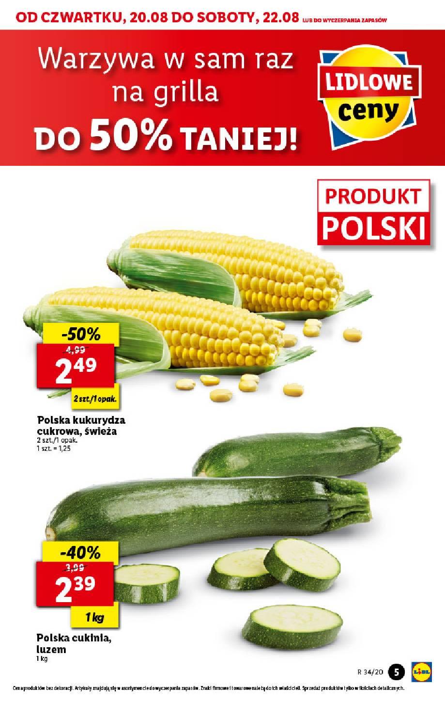 Gazetka promocyjna Lidl do 22/08/2020 str.5