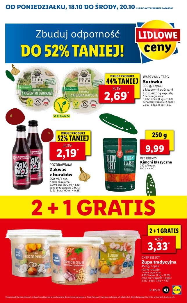 Gazetka promocyjna Lidl do 20/10/2021 str.43