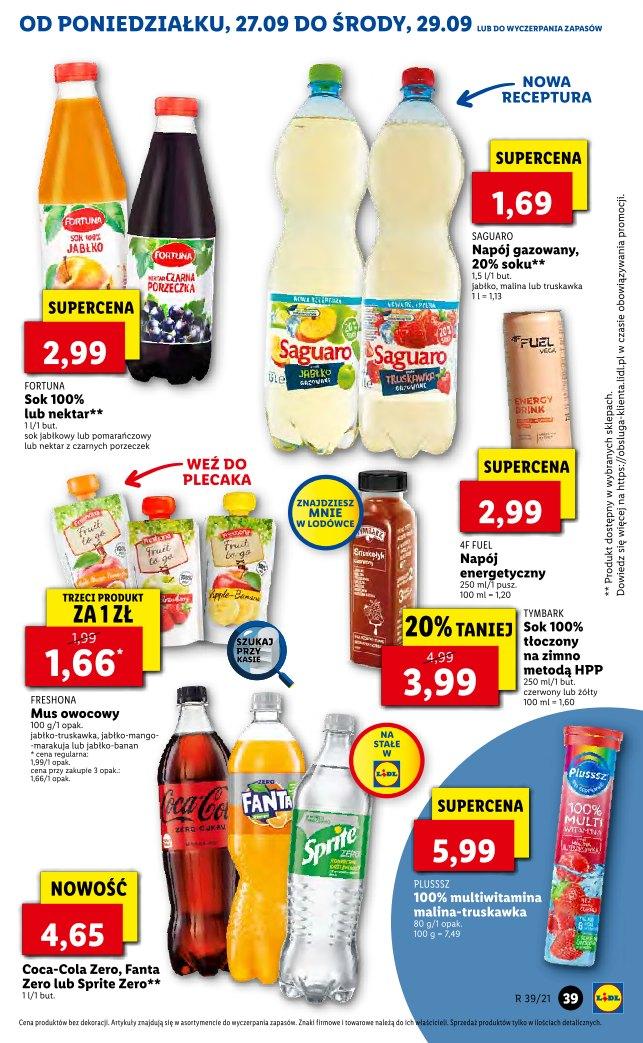 Gazetka promocyjna Lidl do 29/09/2021 str.39