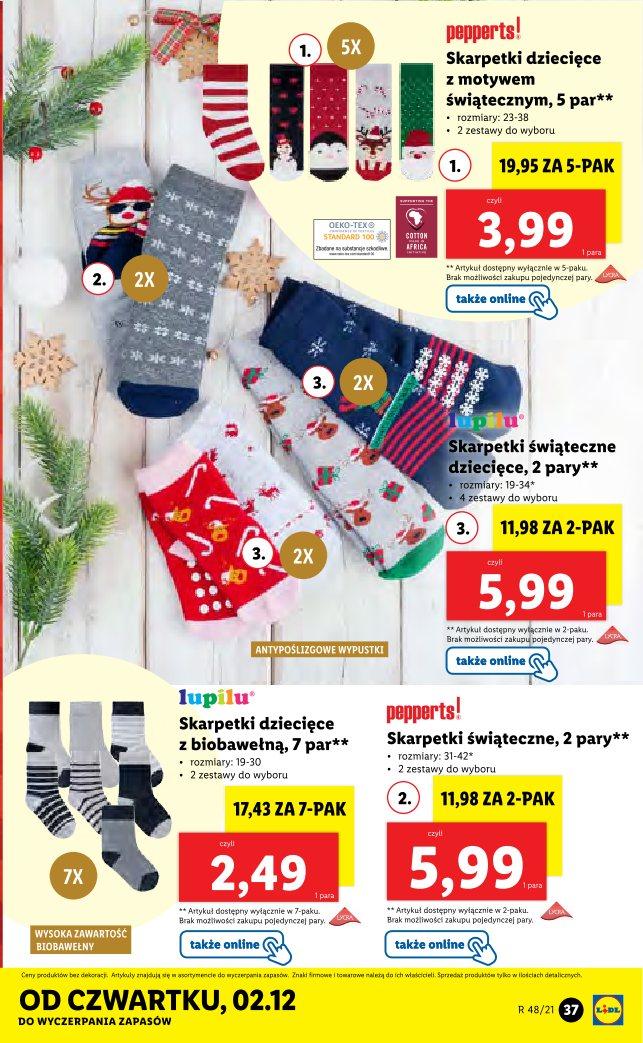 Gazetka promocyjna Lidl do 04/12/2021 str.37