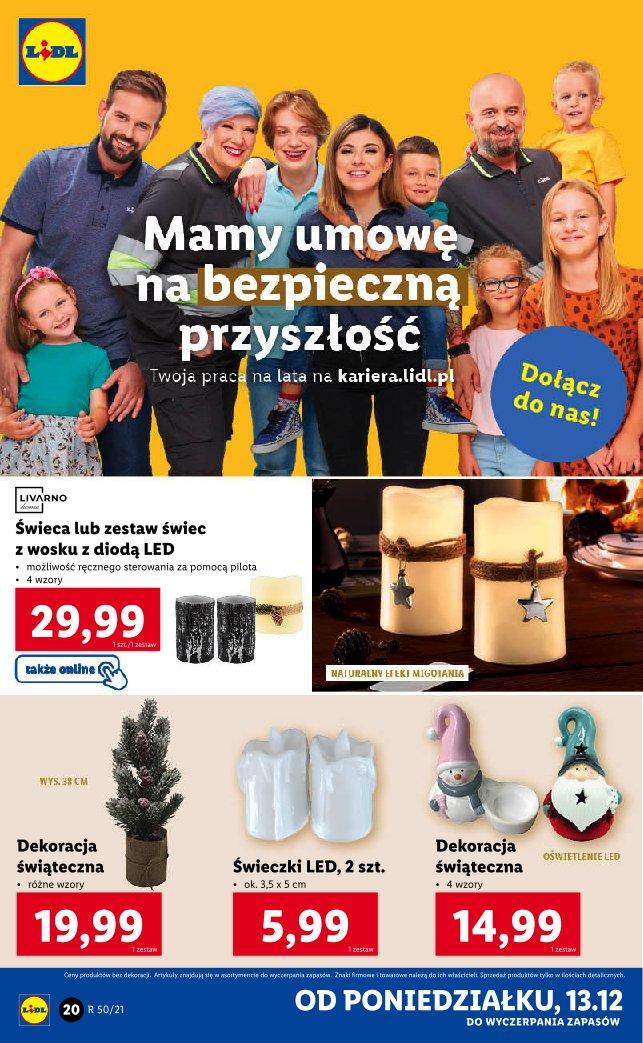 Gazetka promocyjna Lidl do 19/12/2021 str.20