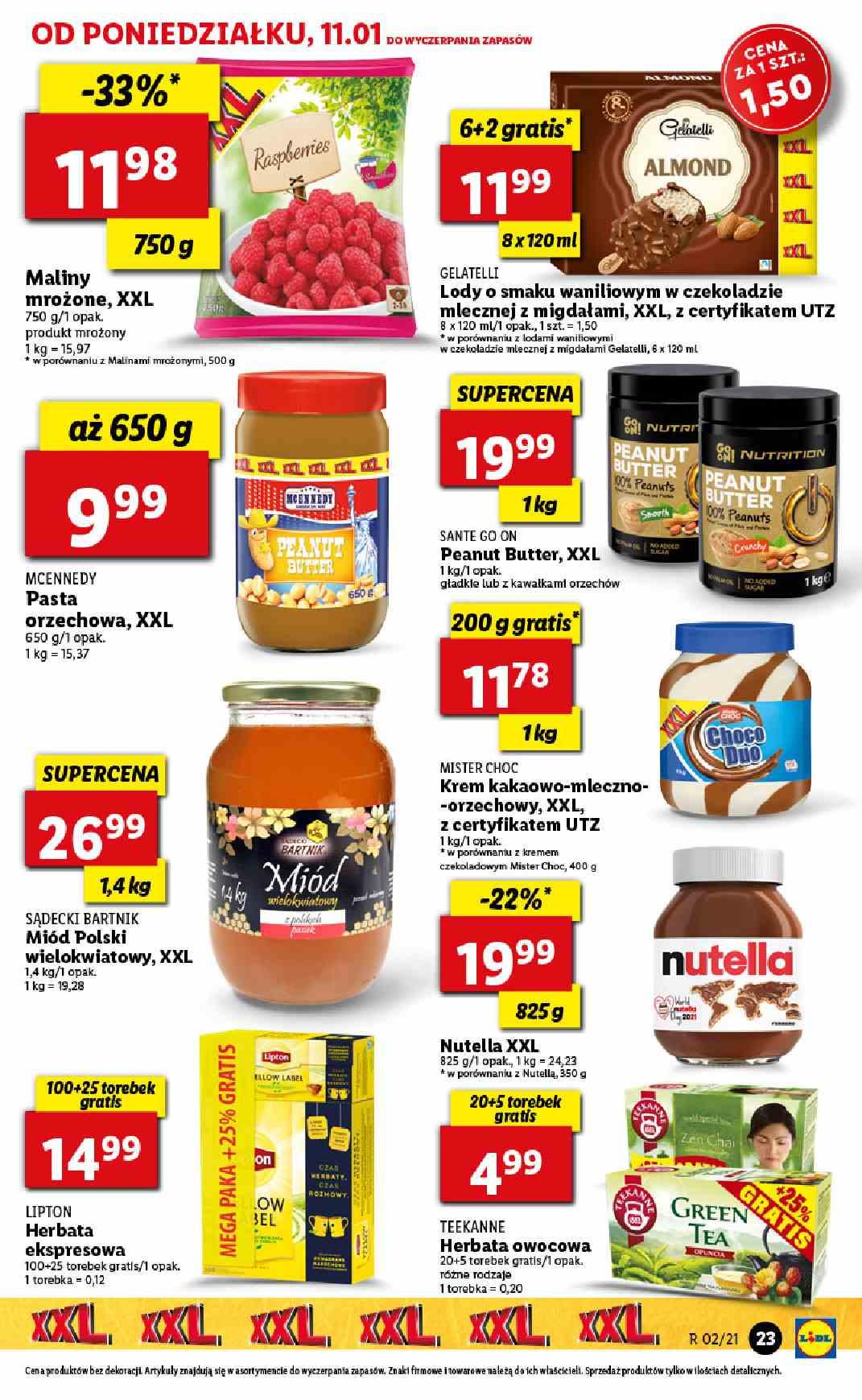 Gazetka promocyjna Lidl do 13/01/2021 str.23