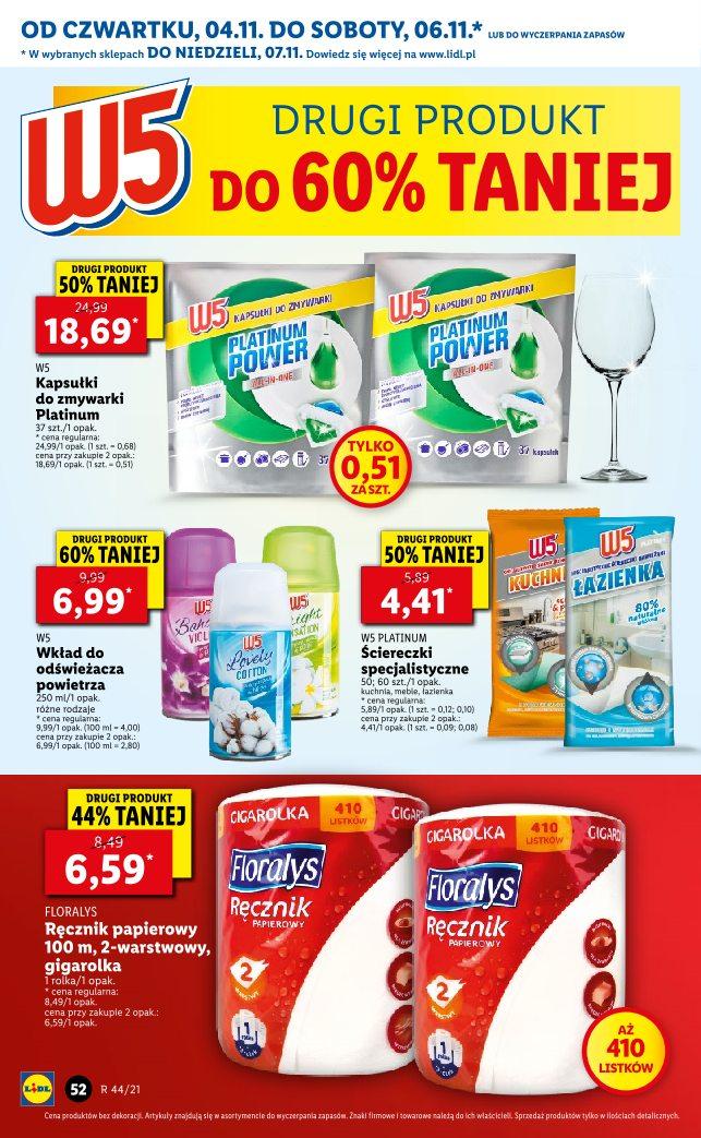 Gazetka promocyjna Lidl do 06/11/2021 str.52