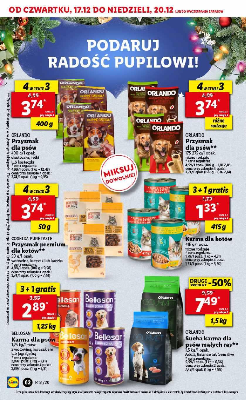 Gazetka promocyjna Lidl do 20/12/2020 str.62