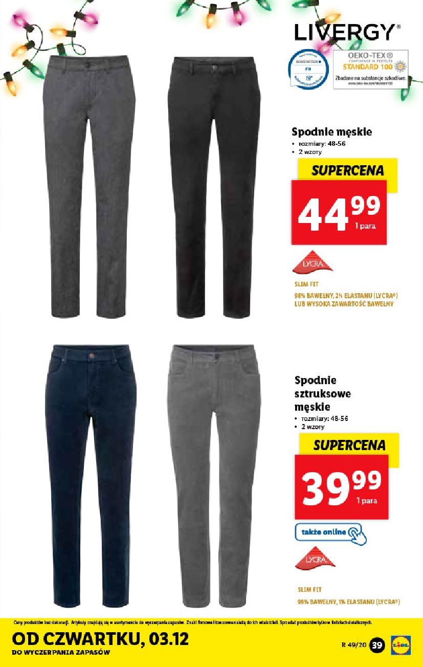 Gazetka promocyjna Lidl do 06/12/2020 str.39