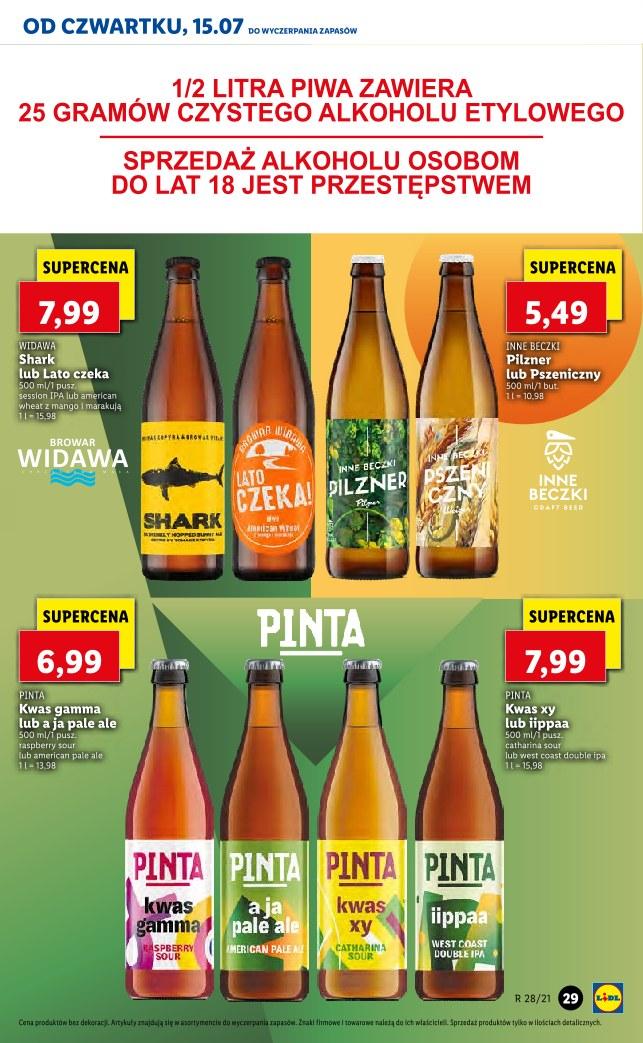 Gazetka promocyjna Lidl do 17/07/2021 str.29