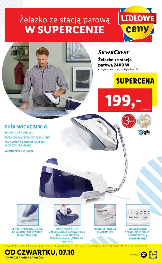 Gazetka promocyjna Lidl do 09/10/2021 str.27