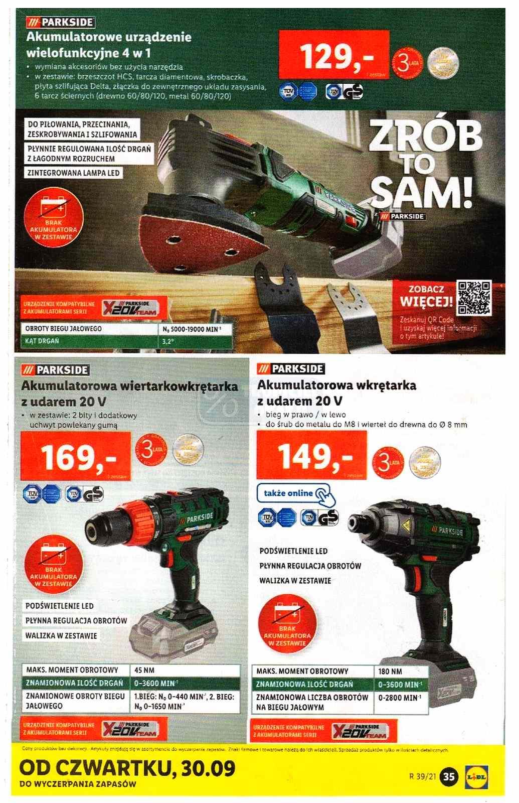 Gazetka promocyjna Lidl do 02/10/2021 str.35