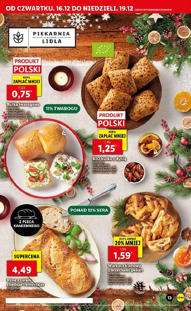 Gazetka promocyjna Lidl do 19/12/2021 str.13