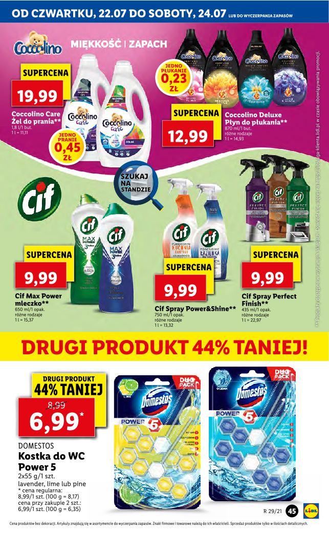 Gazetka promocyjna Lidl do 24/07/2021 str.45