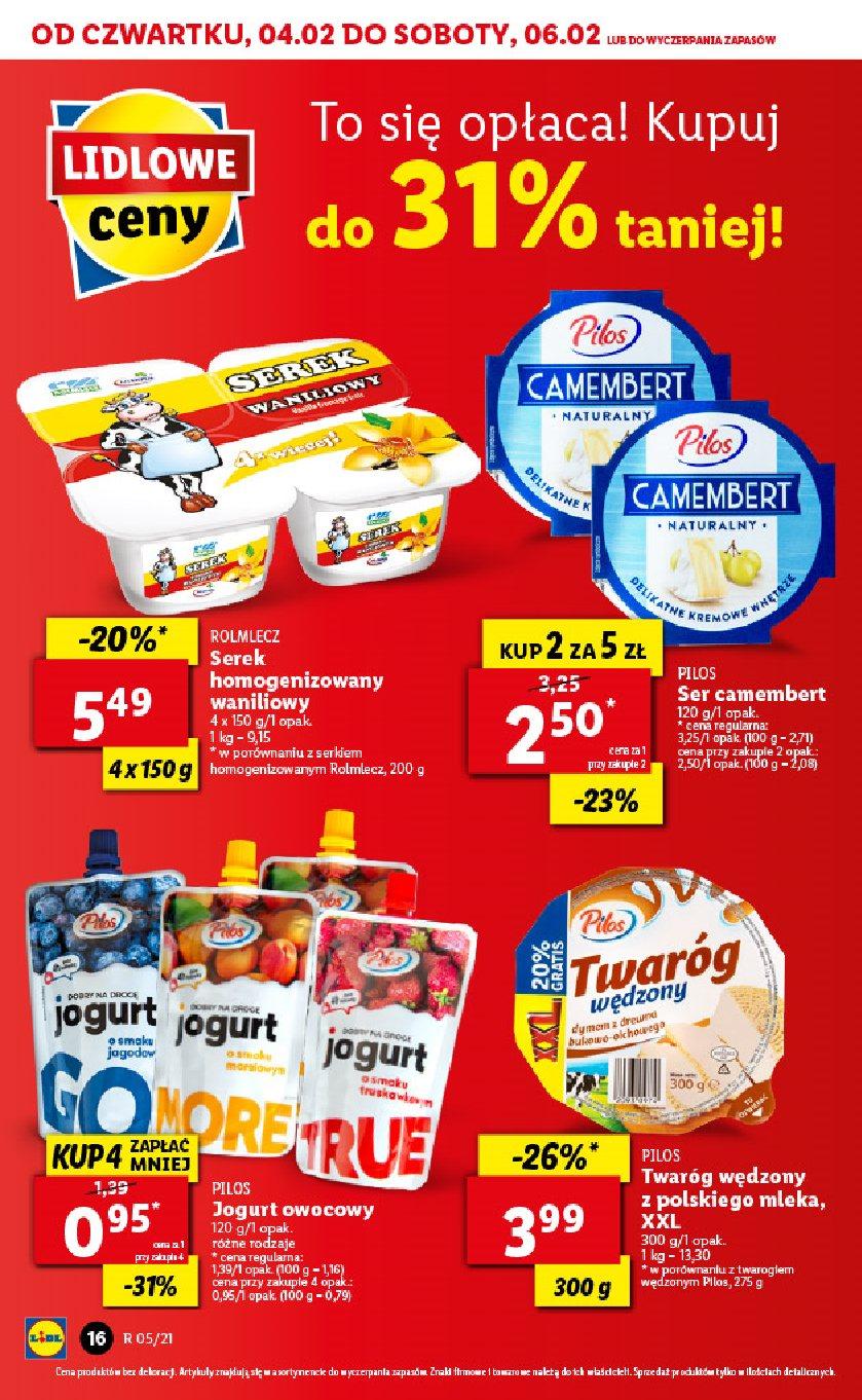 Gazetka promocyjna Lidl do 06/02/2021 str.16