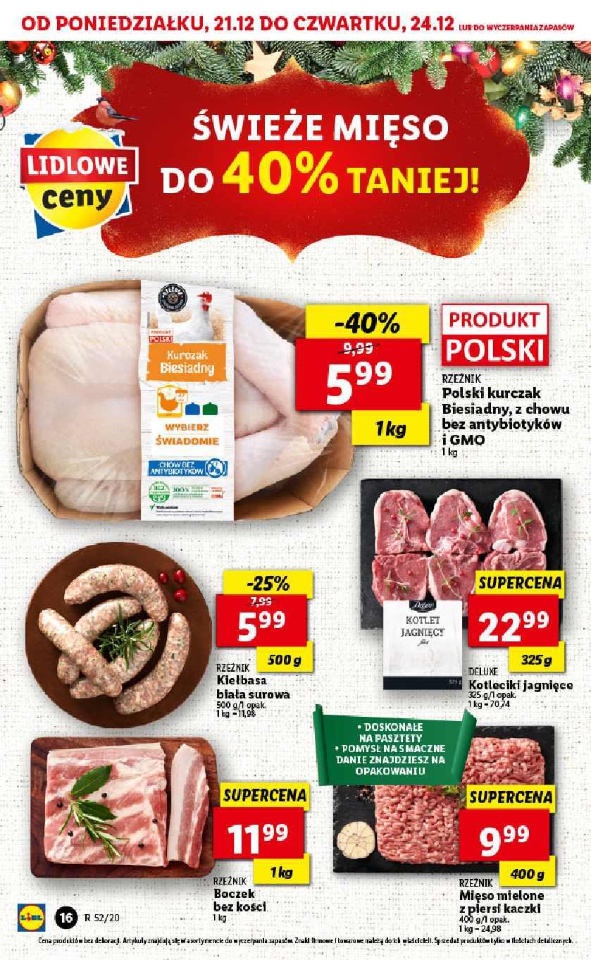 Gazetka promocyjna Lidl do 24/12/2020 str.16