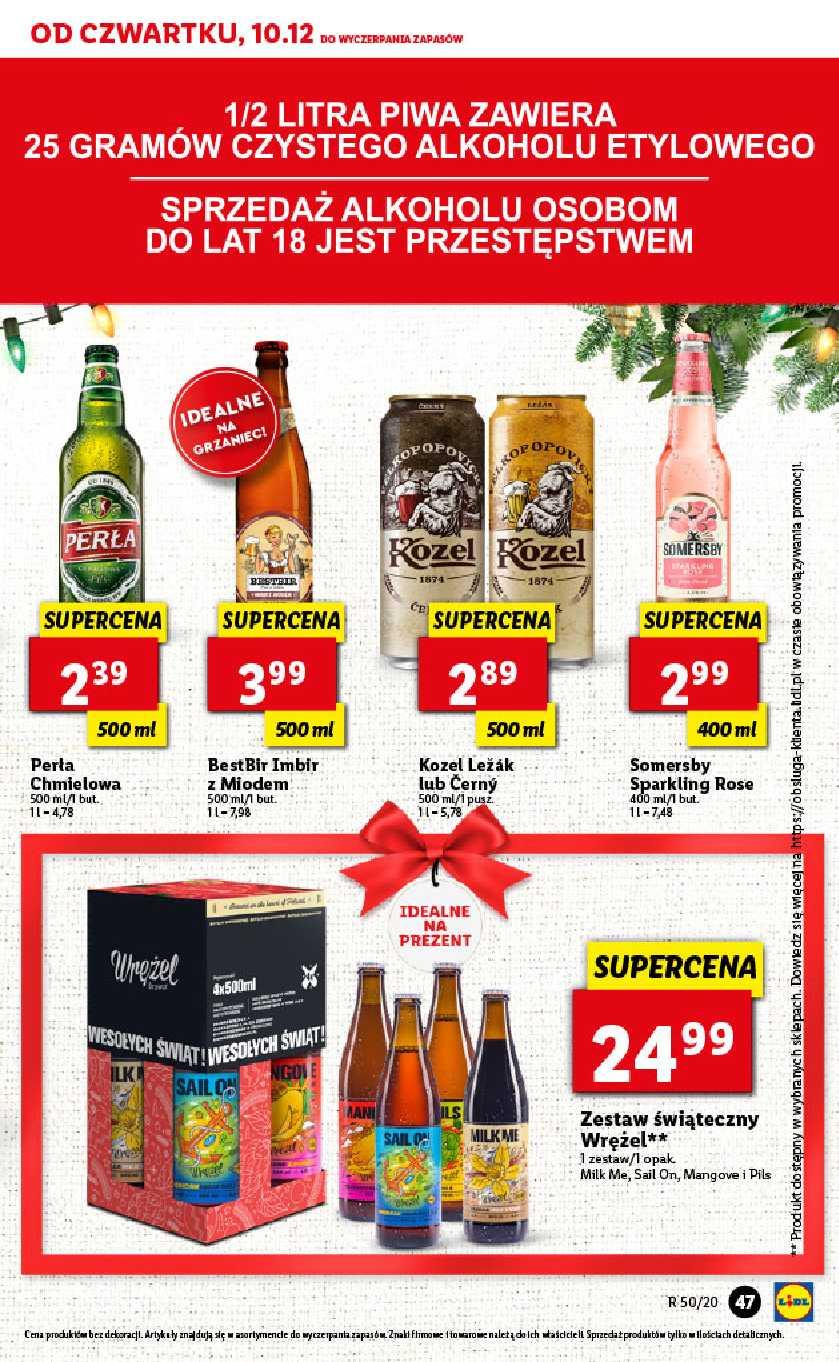 Gazetka promocyjna Lidl do 13/12/2020 str.47