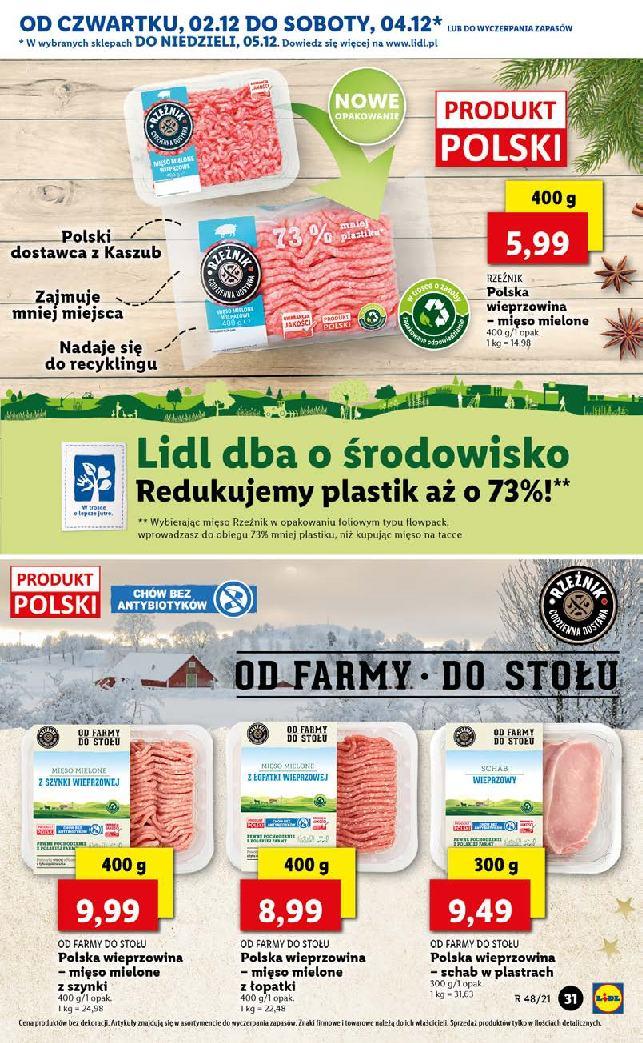 Gazetka promocyjna Lidl do 04/12/2021 str.31