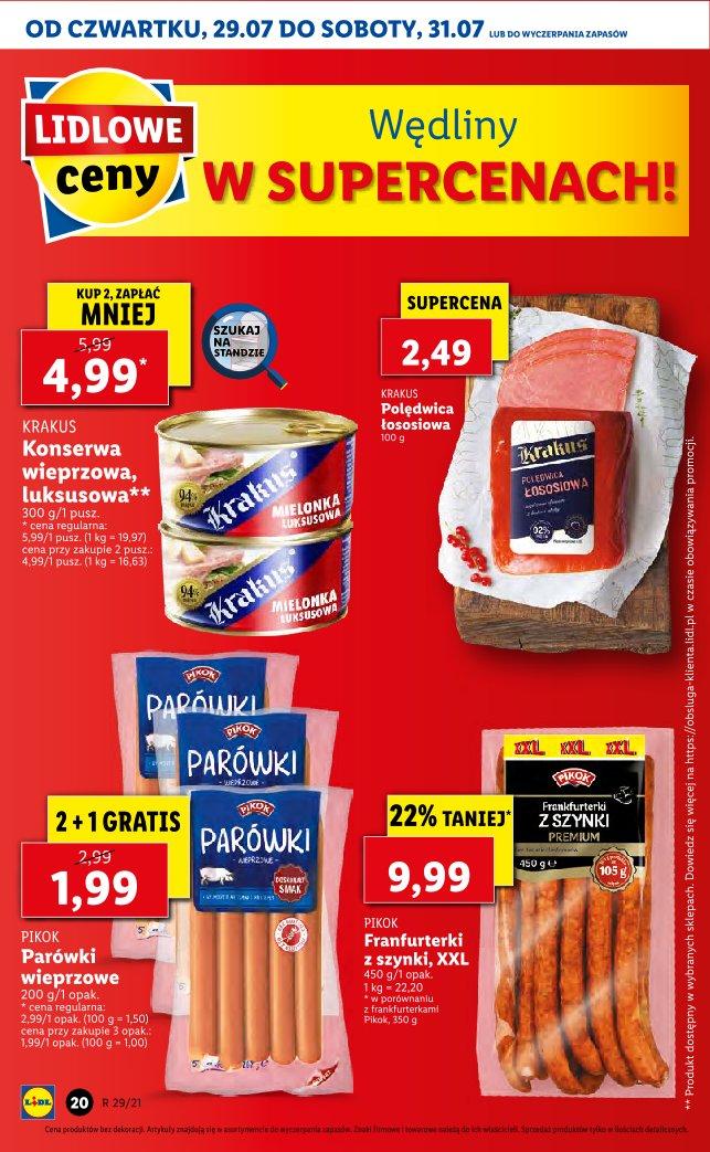 Gazetka promocyjna Lidl do 31/07/2021 str.20