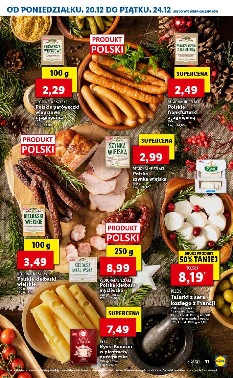 Gazetka promocyjna Lidl do 24/12/2021 str.31