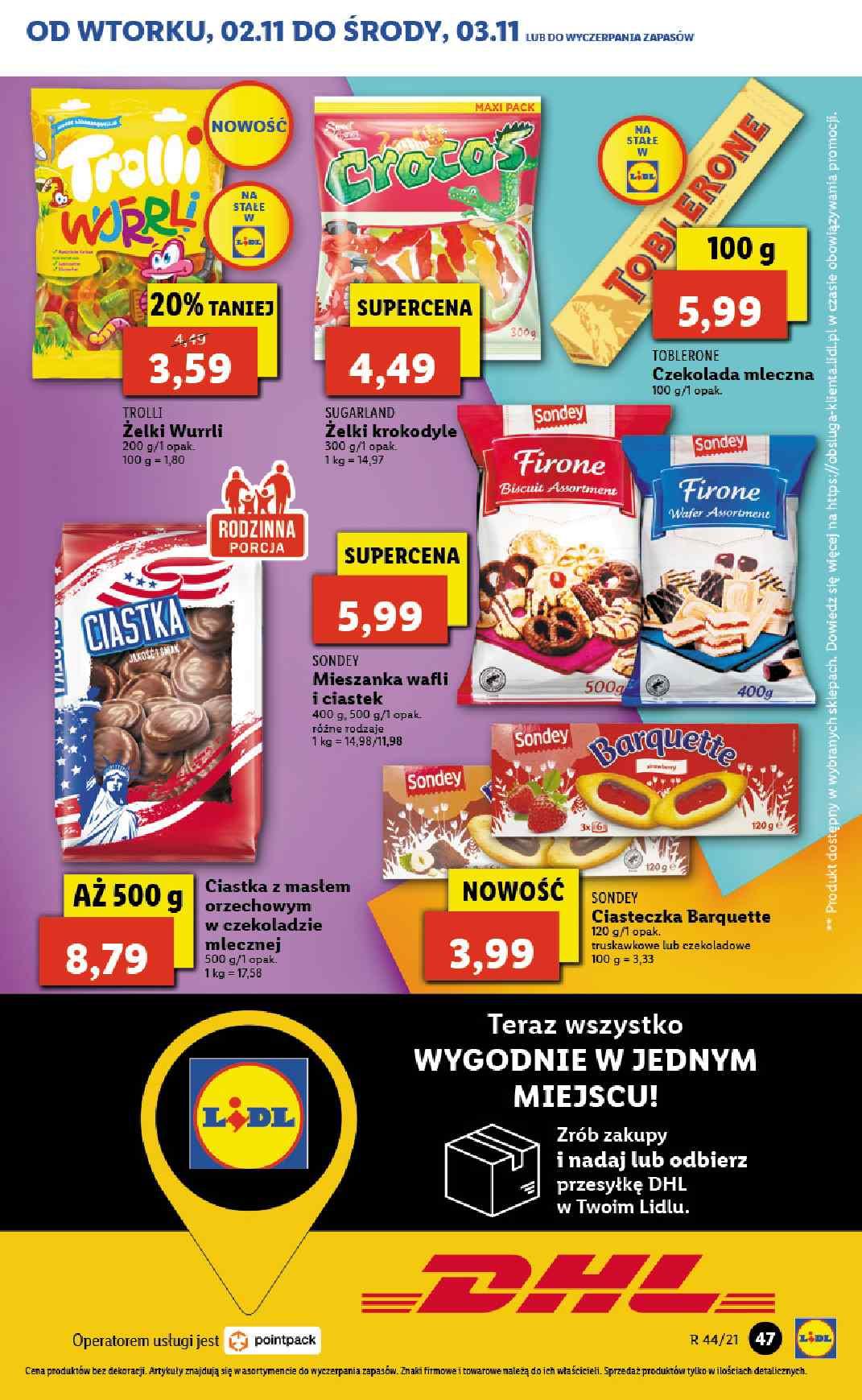 Gazetka promocyjna Lidl do 03/11/2021 str.47