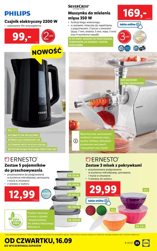 Gazetka promocyjna Lidl do 18/09/2021 str.25