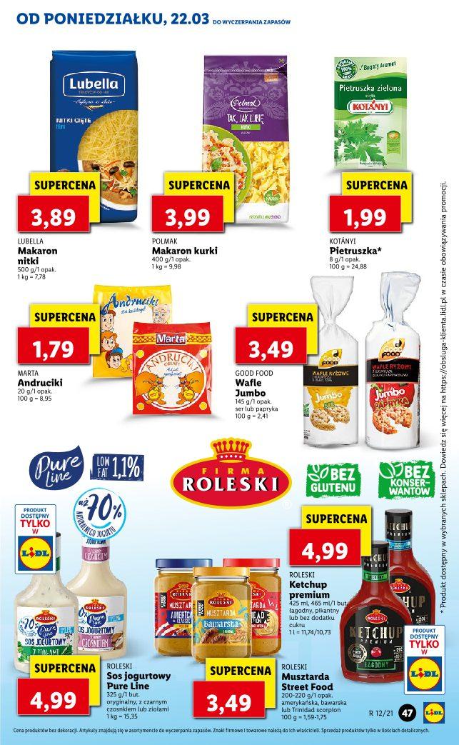 Gazetka promocyjna Lidl do 24/03/2021 str.47