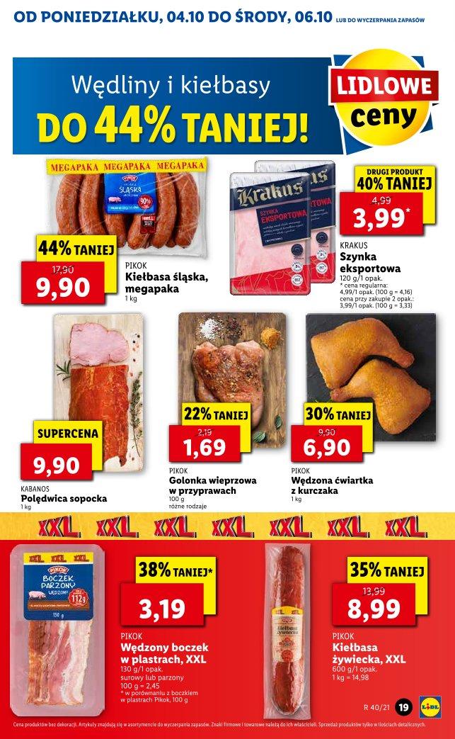 Gazetka promocyjna Lidl do 06/10/2021 str.19