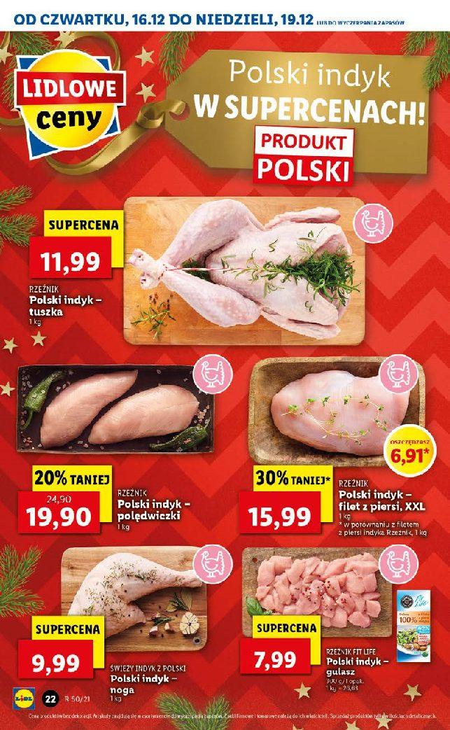 Gazetka promocyjna Lidl do 19/12/2021 str.22